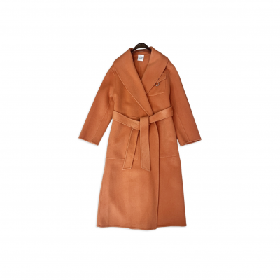 HERMES LAPEL CASHMERE COAT